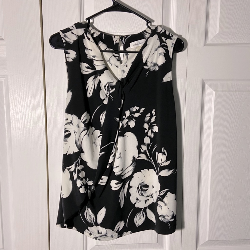 Calvin Klein dress top Medium